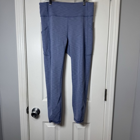 Lululemon Women's Heathered Water Drop Invigorate High-Rise 25" Tight Leggings 8 - Picture 2 of 5